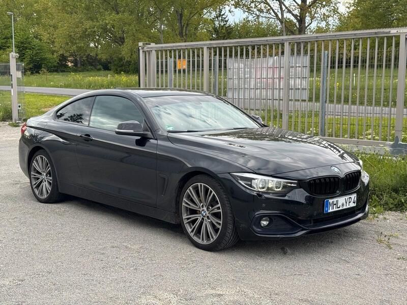 Schwarz Gebraucht 2017 BMW 420 Coupé | 13.000 € (Superpreis) - Bild 1/4