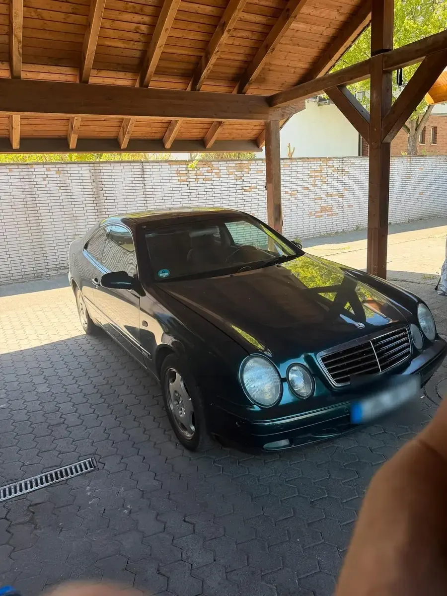 Używany Mercedes CLK230 193 KM (141 kW) 1997 Zielony Coupe