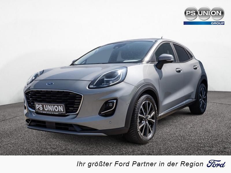 Silber / solarsilber Gebraucht 2022 Ford Puma Gen-E Titanium SUV | 19.250 € - Bild 1/4