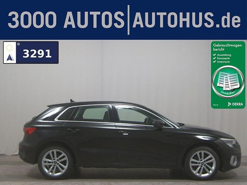 Schwarz Gebraucht 2021 Audi A3 Sportback e-tron Advanced Limousine | 20.779 € (Fairer Preis) - Bild 1/4