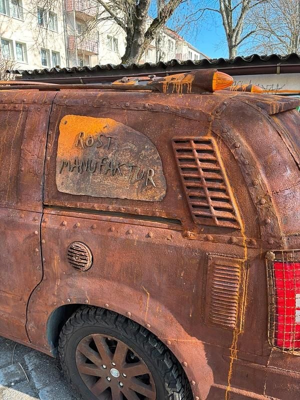 Gebraucht Chrysler Voyager 2008 Rot Van / Kleinbus