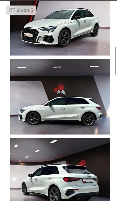Gebraucht Audi A3 S-Line 204 PS (150 kW) 2022 Weiß Limousine