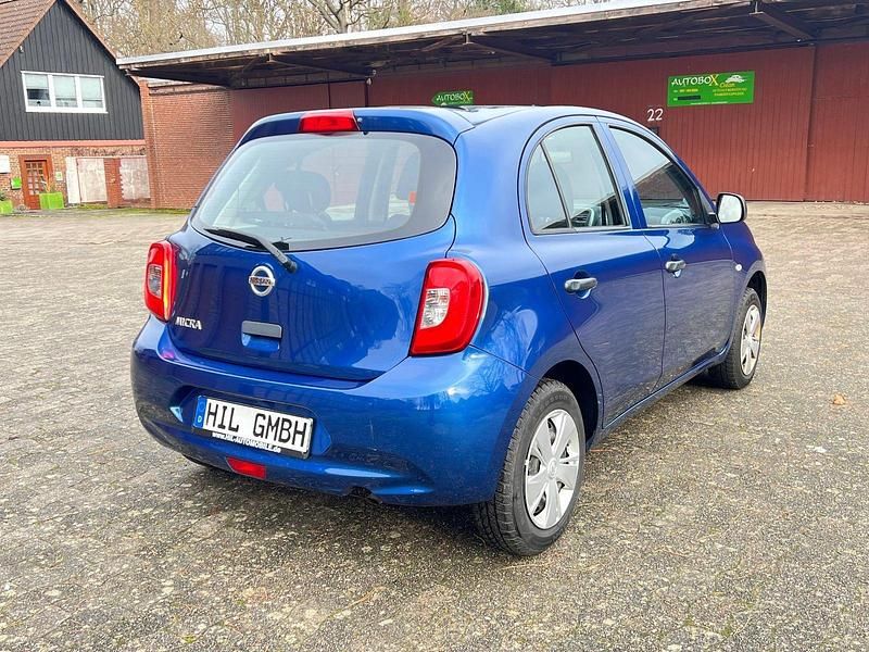 Gebraucht Nissan Micra Visia 80 PS (58 kW) 2017 Blau Kleinwagen