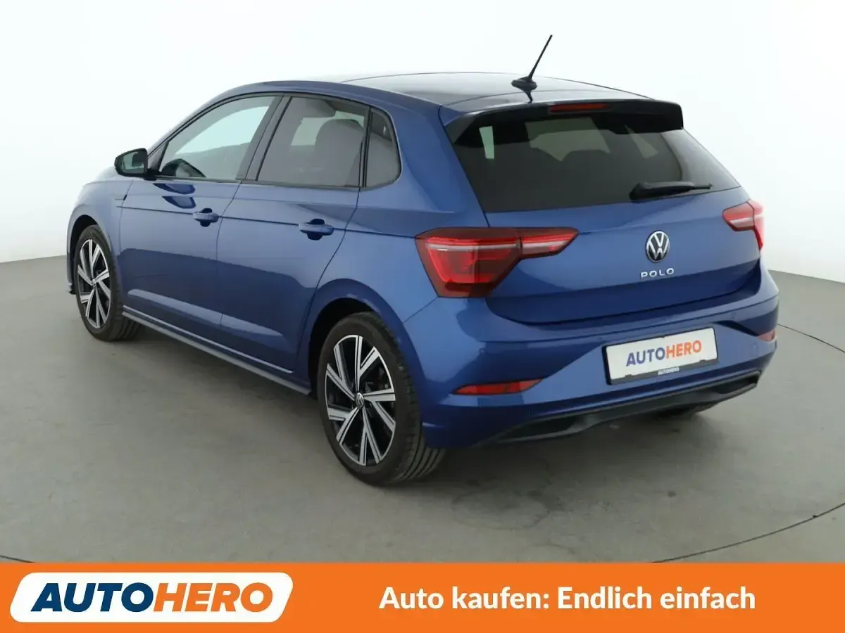 Gebraucht VW Polo R-line 110 PS (80 kW) 2021 Blau Kleinwagen