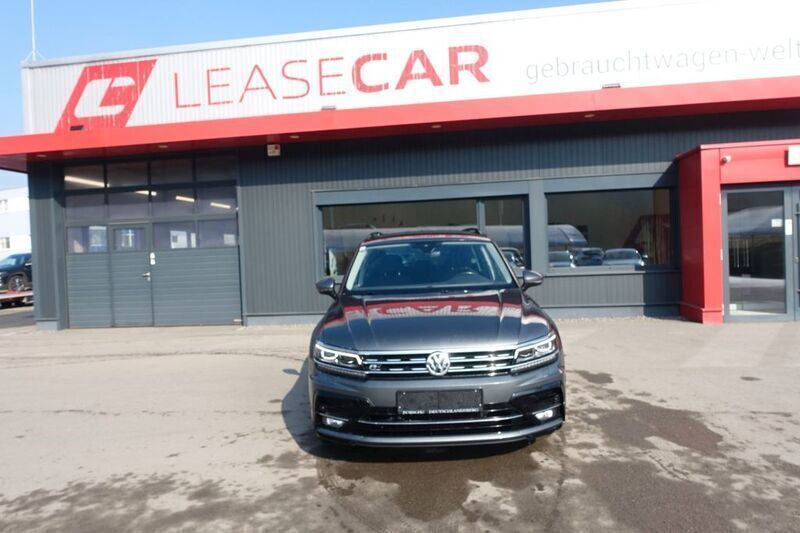 Grau Gebraucht 2017 VW Tiguan R-line SUV | 15.588 € (Superpreis) - Bild 1/4