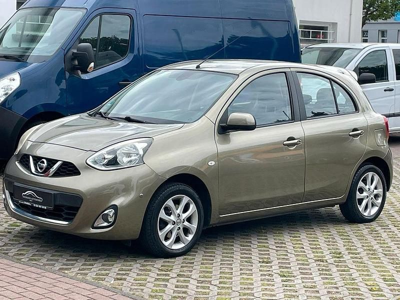 Braun Gebraucht 2014 Nissan Micra S Kleinwagen | 8.850 € (Fairer Preis) - Bild 1/4