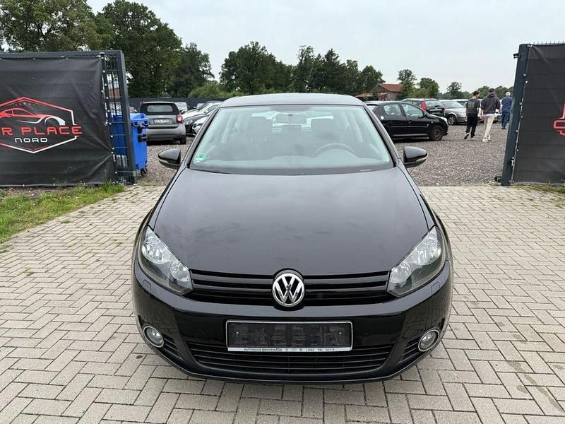 Gebraucht VW Golf VI Trendline 80 PS (58 kW) 2009 Schwarz Kleinwagen