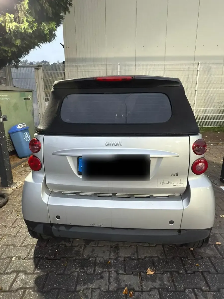 Gebraucht Smart ForTwo Cabrio 45 PS (33 kW) 2008 Silber Cabrio