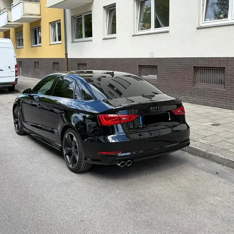 Gebraucht Audi A3 S-Line 125 PS (91 kW) 2016 Schwarz Limousine
