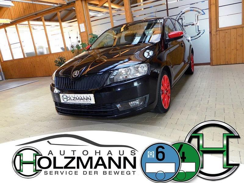 Schwarz Gebraucht 2016 Skoda Rapid Limousine | 8.990 € (Fairer Preis) - Bild 1/4