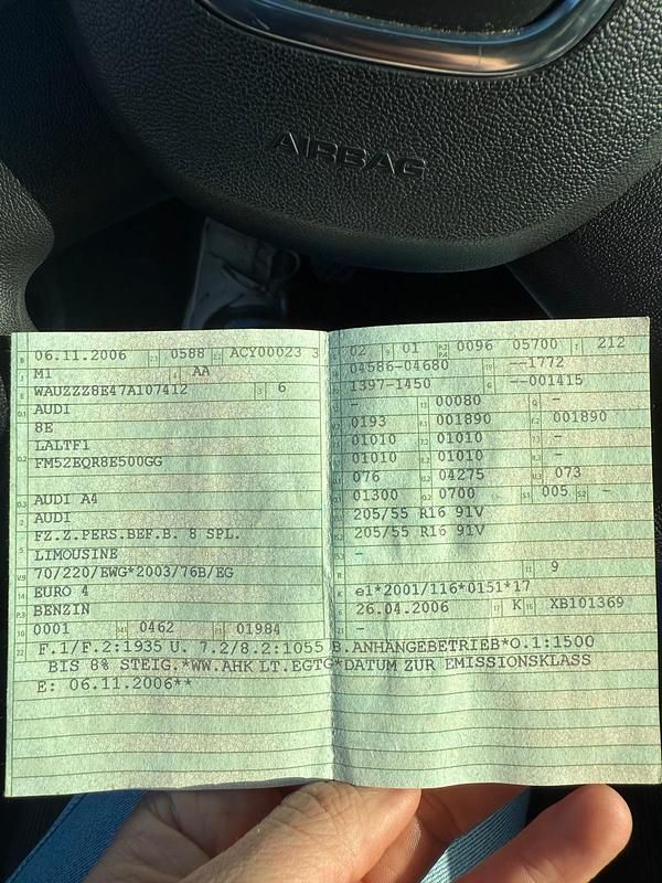 Gebraucht Audi A4 131 PS (96 kW) 2006 Schwarz Limousine