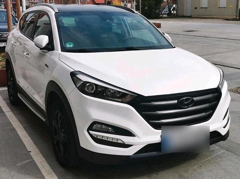 Gebraucht Hyundai Tucson Advantage 177 PS (130 kW) 2017 Weiß SUV