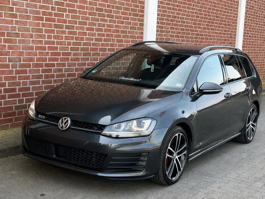 Gebraucht VW Golf VII GTD 184 PS (135 kW) 2015 Grau Kombi