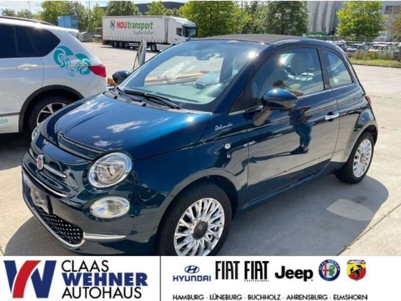Dipinto di blu blau) (blau Gebraucht 2021 Fiat 500C Dolcevita Cabrio | 10.990 € (Superpreis) - Bild 1/4