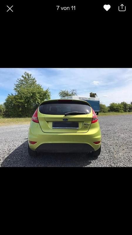Gebraucht Ford Fiesta 80 PS (58 kW) 2011 Grün Kleinwagen