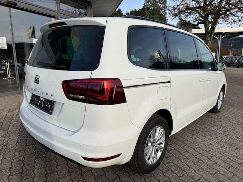 Gebraucht Seat Alhambra Style 150 PS (110 kW) 2018 Weiß Van / Kleinbus