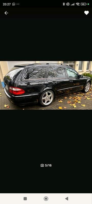 Gebraucht Mercedes E200 163 PS (119 kW) 2004 Schwarz Kombi