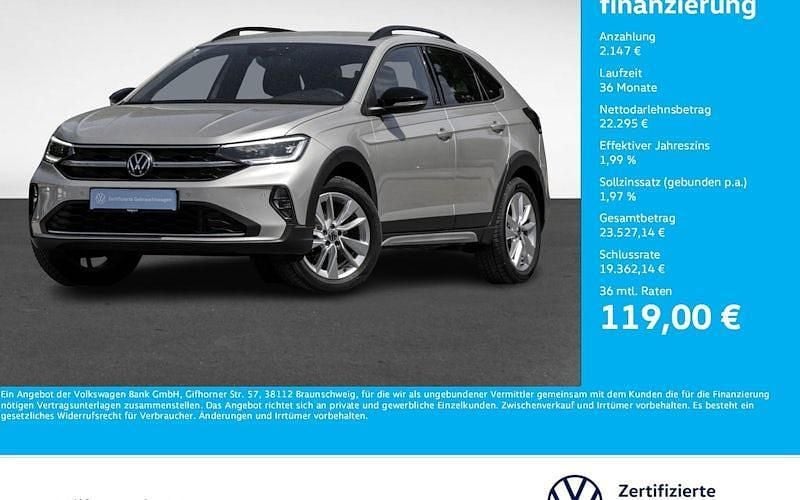 Ivory silver metallic Gebraucht 2024 VW Taigo Move SUV | 24.442 € (Guter Preis) - Bild 1/2