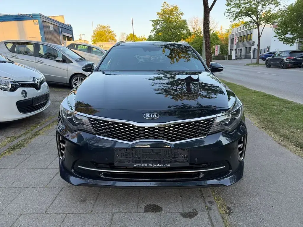 Gebraucht Kia Optima GT-Line 141 PS (103 kW) 2017 Blau Kombi