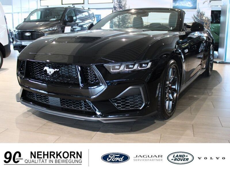Schwarz Neu 2025 Ford Mustang GT Cabrio | 63.850 € (Fairer Preis) - Bild 1/4