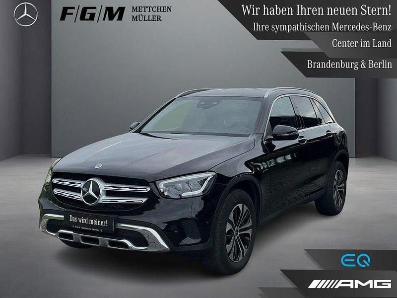Gebraucht Mercedes GLC300e 320 PS (235 kW) 2021 Unilack schwarz uni SUV