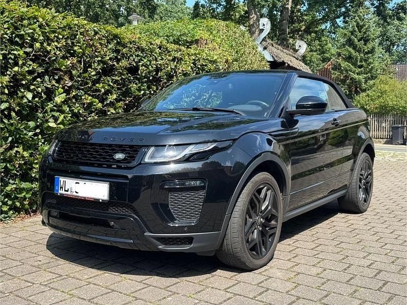 Schwarz Gebraucht 2017 Land Rover Range Rover evoque HSE Dynamic Cabrio | 26.980 € (Fairer Preis) - Bild 1/4