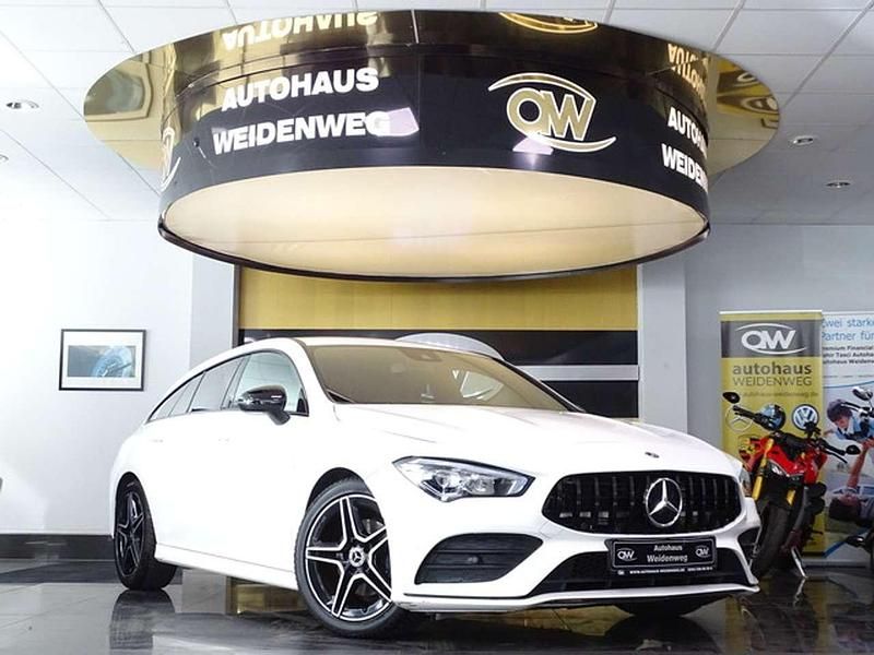 Gebraucht Mercedes CLA180 Shooting Brake AMG 136 PS (100 kW) 2019 Weiß Kombi