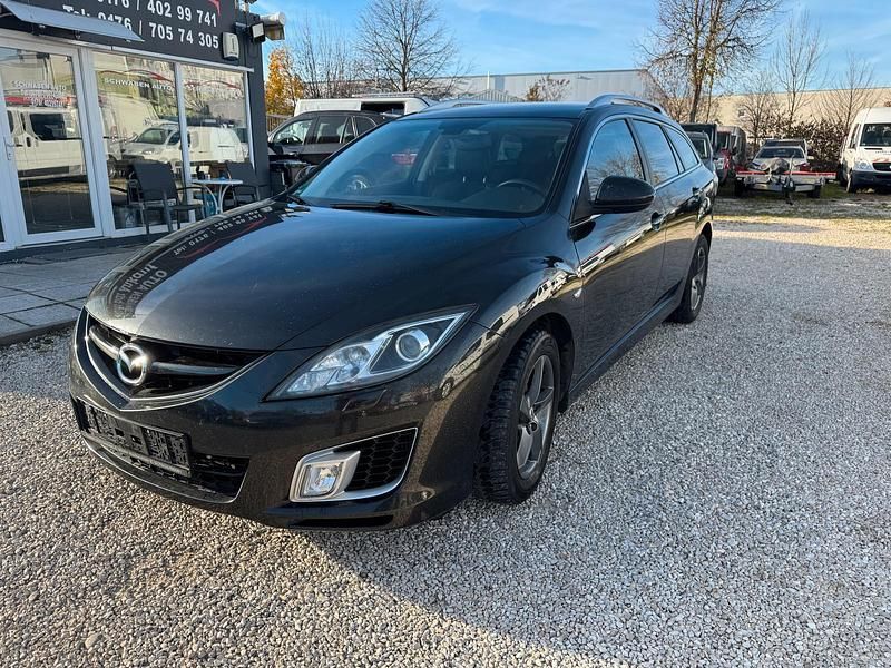 Schwarz Gebraucht 2008 Mazda 6 Kombi | 1.950 € - Bild 1/4