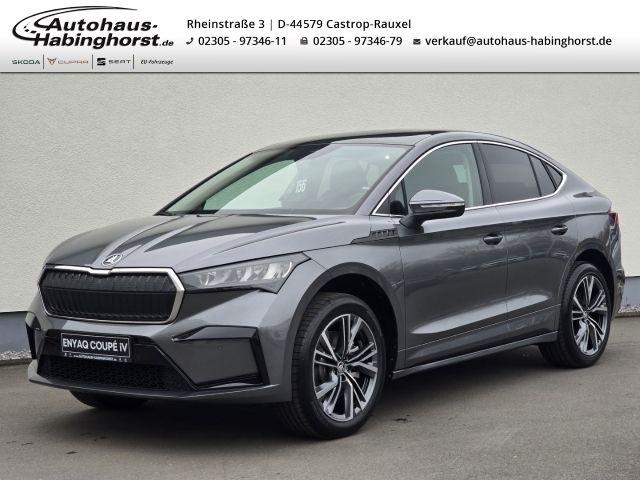 Schwarz Gebraucht 2022 Skoda Enyaq iV SportLine SUV | 50.990 € (Superpreis) - Bild 1/3