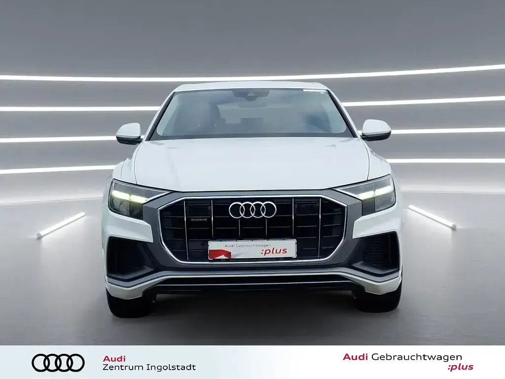 Gebraucht Audi Q8 S-Line 381 PS (280 kW) 2021 Weiß SUV