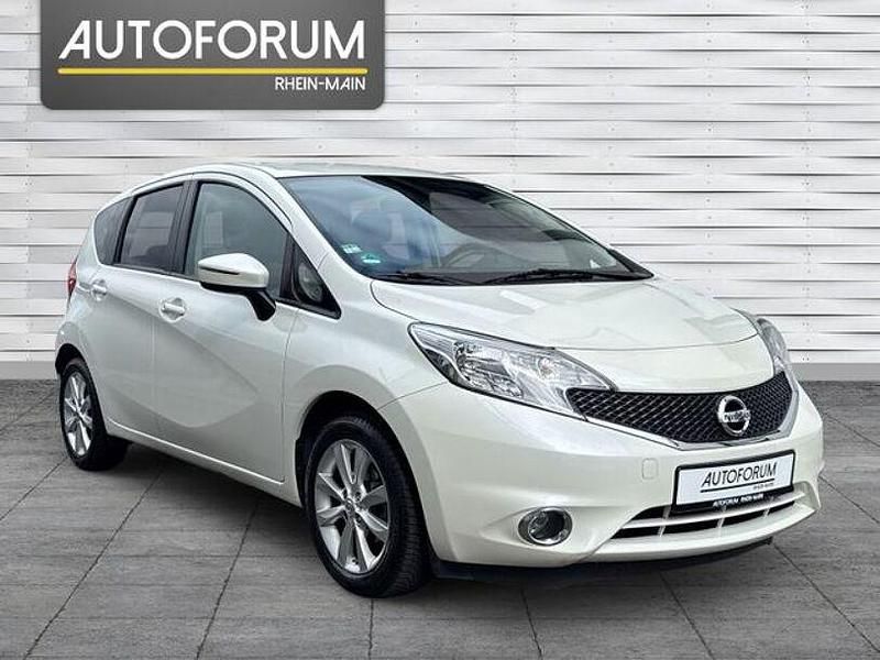 Gebraucht Nissan Note Acenta+ 98 PS (72 kW) 2015 Weiß Kleinwagen