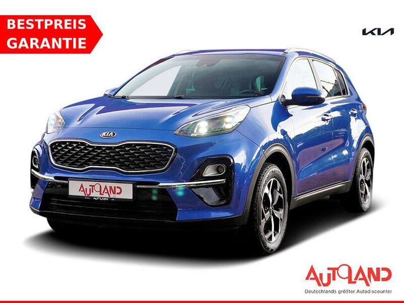 Blau Gebraucht 2020 Kia Sportage DREAM-TEAM Edition SUV | 21.490 € (Etwas zu teuer) - Bild 1/4