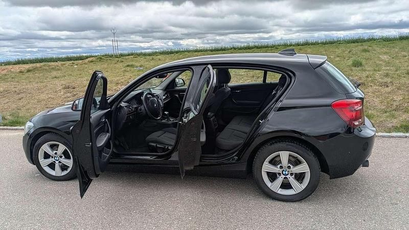 Gebraucht BMW 116 Sport Line 136 PS (100 kW) 2012 Schwarz Kleinwagen