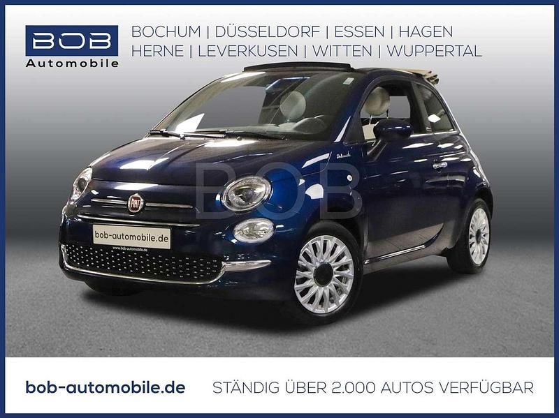 Blau Gebraucht 2022 Fiat 500C Dolcevita Cabrio | 14.490 € (Fairer Preis) - Bild 1/3