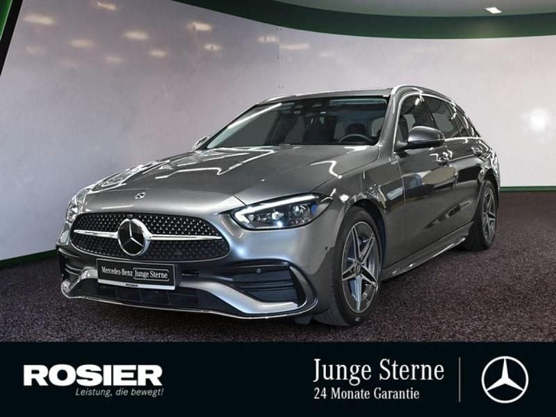 Grau / selenitgrau Gebraucht 2024 Mercedes C200 Premium Kombi | 37.880 € (Guter Preis) - Bild 1/4