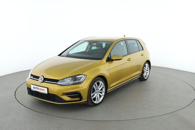 Gelb Gebraucht 2018 VW Golf VII Highline Limousine | 18.910 € (Fairer Preis) - Bild 1/4