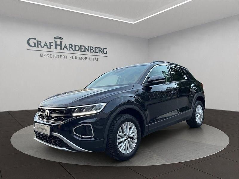 Schwarz Gebraucht 2024 VW T-Roc Life SUV | 23.930 € (Fairer Preis) - Bild 1/4