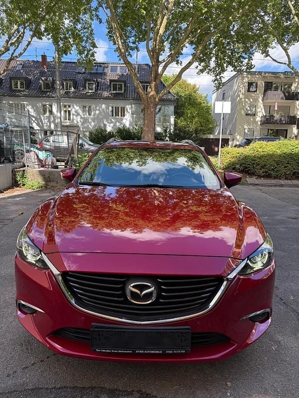 Rot Gebraucht 2016 Mazda 6 Nakama Kombi | 9.890 € (Fairer Preis) - Bild 1/4