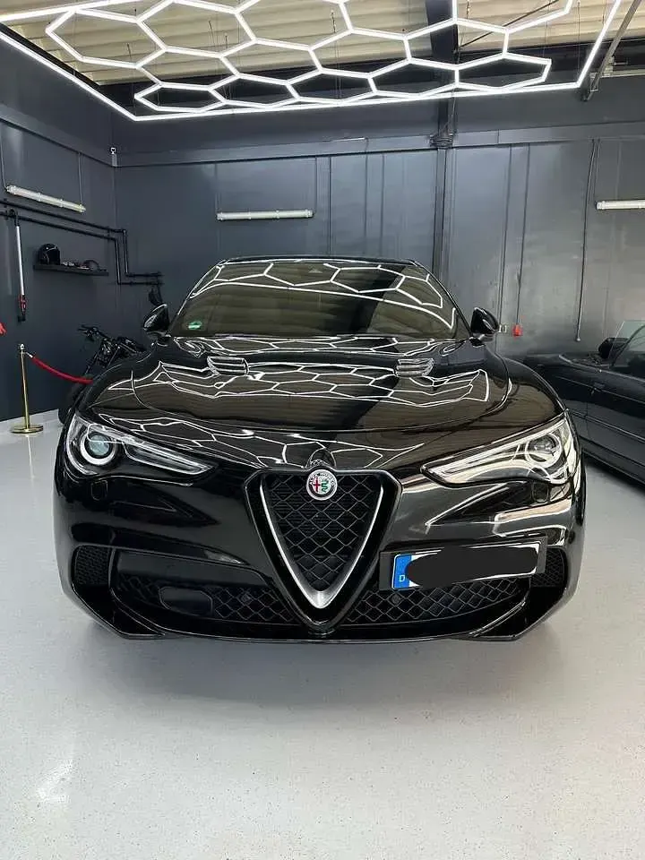 Gebraucht Alfa Romeo Stelvio Quadrifoglio 510 PS (375 kW) 2018 Schwarz SUV