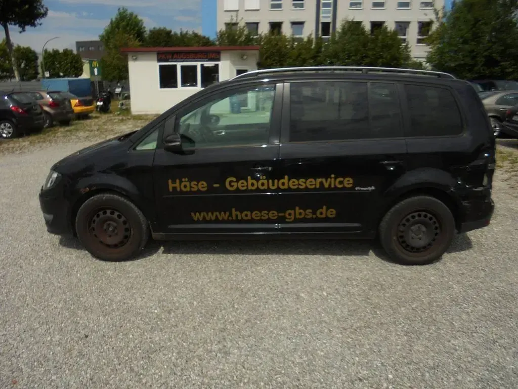 Gebraucht VW Touran Freestyle 140 PS (102 kW) 2009 Schwarz Van / Kleinbus