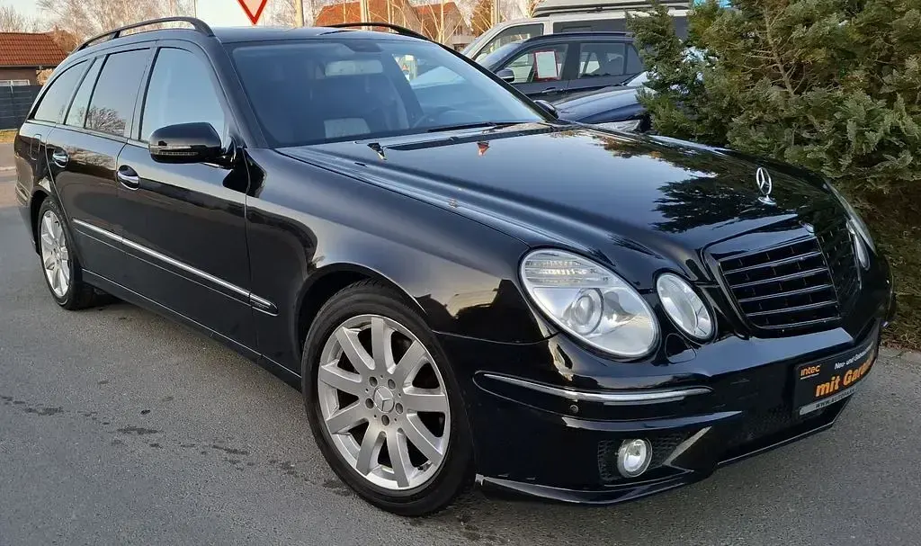 Brugt Mercedes E280 190 HK (139 kW) 2007 Sort Sedan