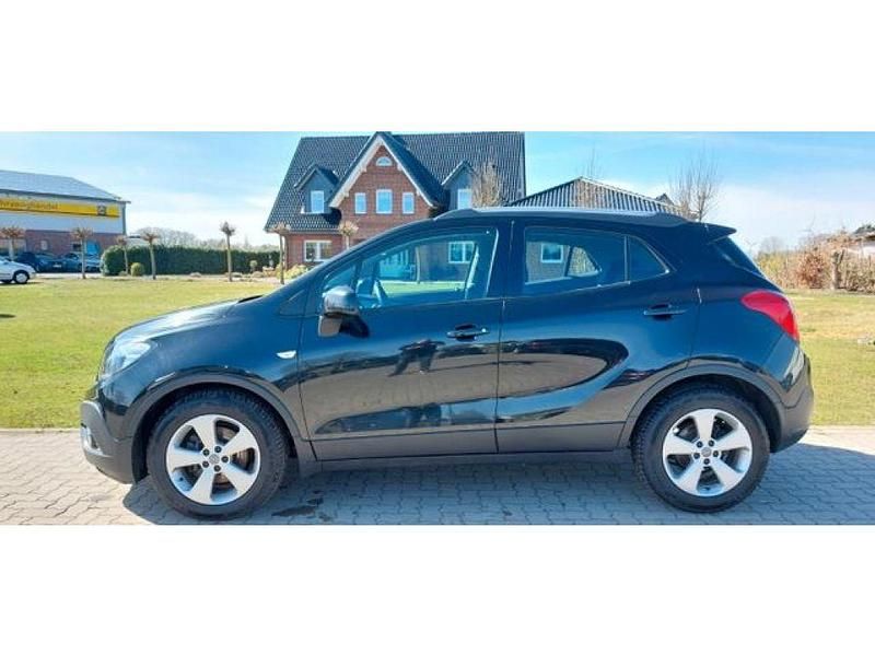 Gebraucht Opel Mokka Edition 140 PS (102 kW) 2016 Graphitschwarz/carbon flash (metallic) SUV