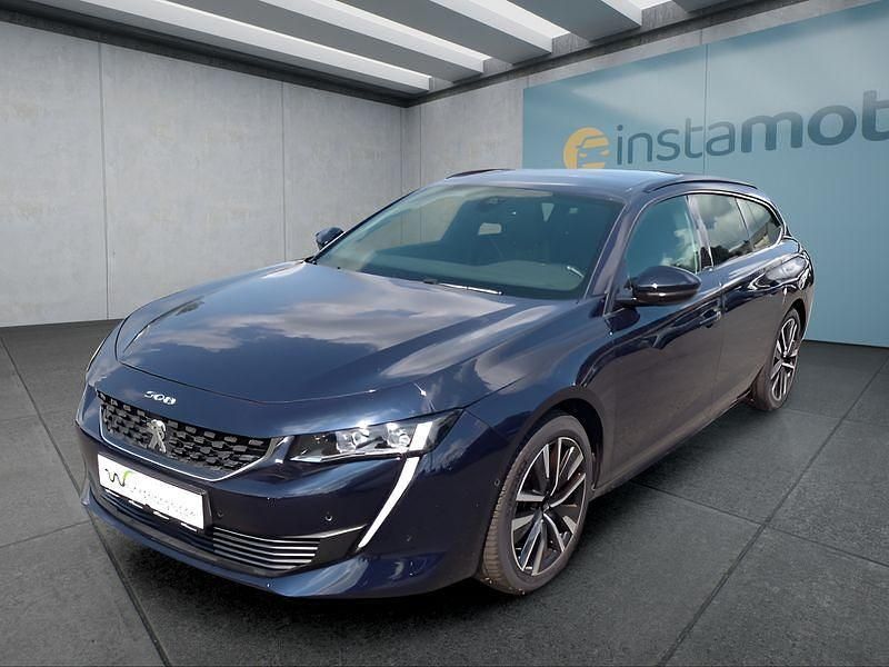 Blau Gebraucht 2021 Peugeot 508 GTi Kombi | 24.949 € (Teuer) - Bild 1/4