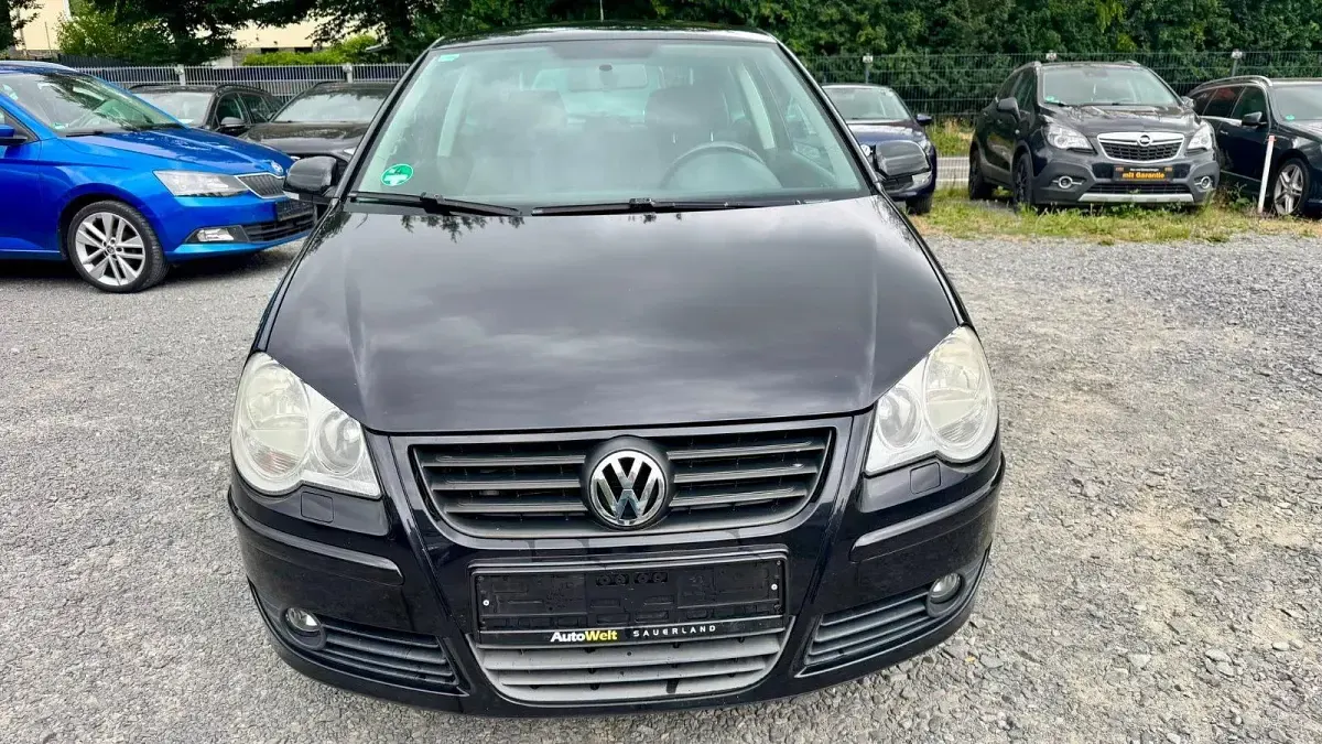 Gebraucht VW Polo United 69 PS (50 kW) 2009 Black magic perleffekt Kleinwagen