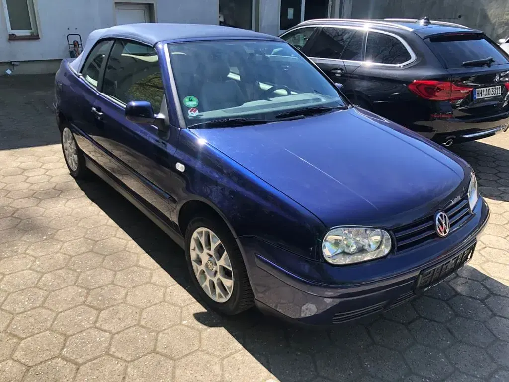 Gebraucht VW Golf Cabriolet Highline 90 PS (66 kW) 2000 Blau Cabrio