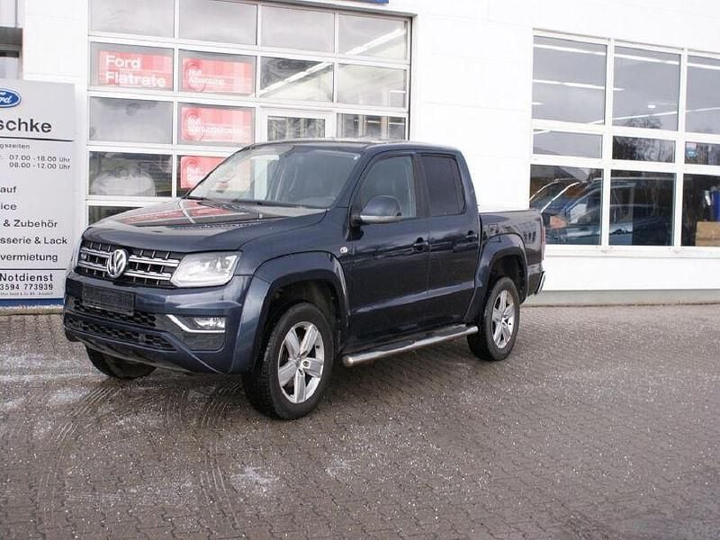 Starlight blue metallic Gebraucht 2020 VW Amarok Highline Abholung | 19.990 € (Superpreis) - Bild 1/4