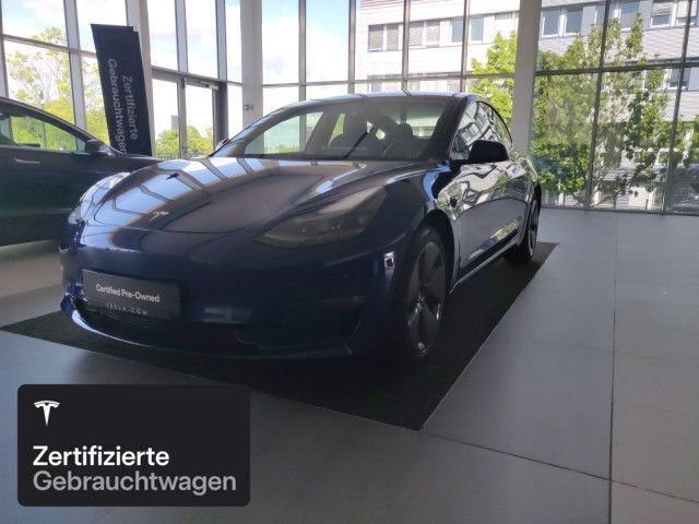 Blau Gebraucht 2021 Tesla Model 3 Long Range Limousine | 29.100 € (Fairer Preis) - Bild 1/4