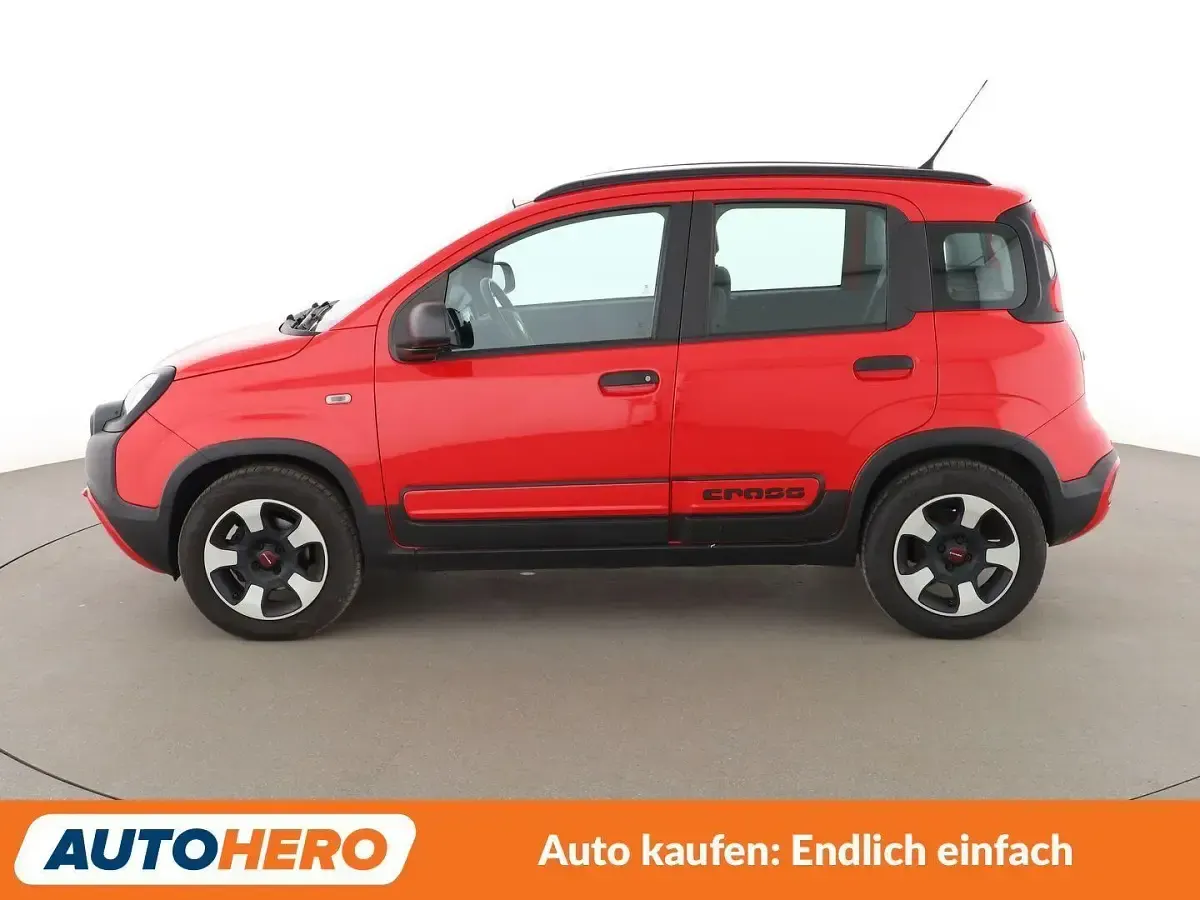 Gebraucht Fiat Panda Cross Cross 69 PS (50 kW) 2018 Rot Kleinwagen