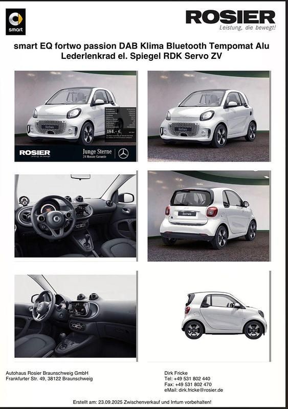 Weiß Gebraucht 2022 Smart ForTwo Coupé Coupé | 12.000 € (Fairer Preis) - Bild 1/3