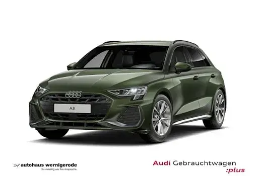 Używany Audi A3 S-Line 150 KM (110 kW) 2025 Zielony Sedan/Limuzyna